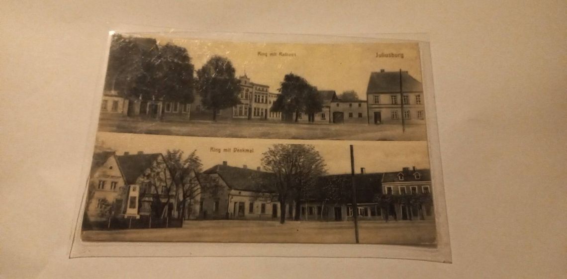 Stare Dobroszyce na widokówce