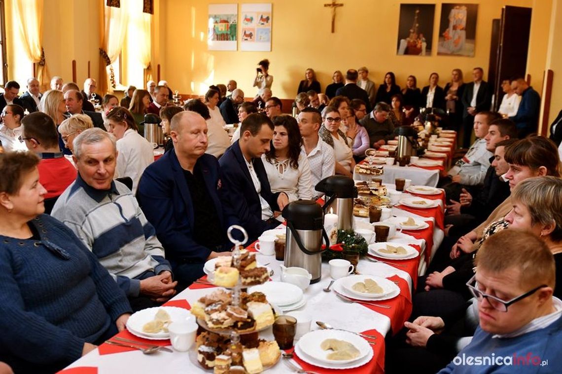 Starosta oleśnicki na opłatku Starosta oleśnicki na opłatku