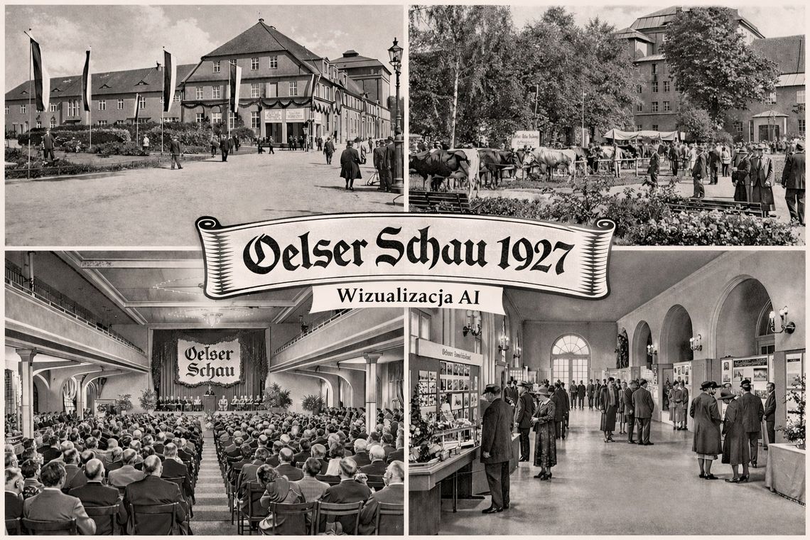 Sto lat temu Oels mierzyła się z wyzwaniami gospodarczymi – historia „Oelser Schau 1927