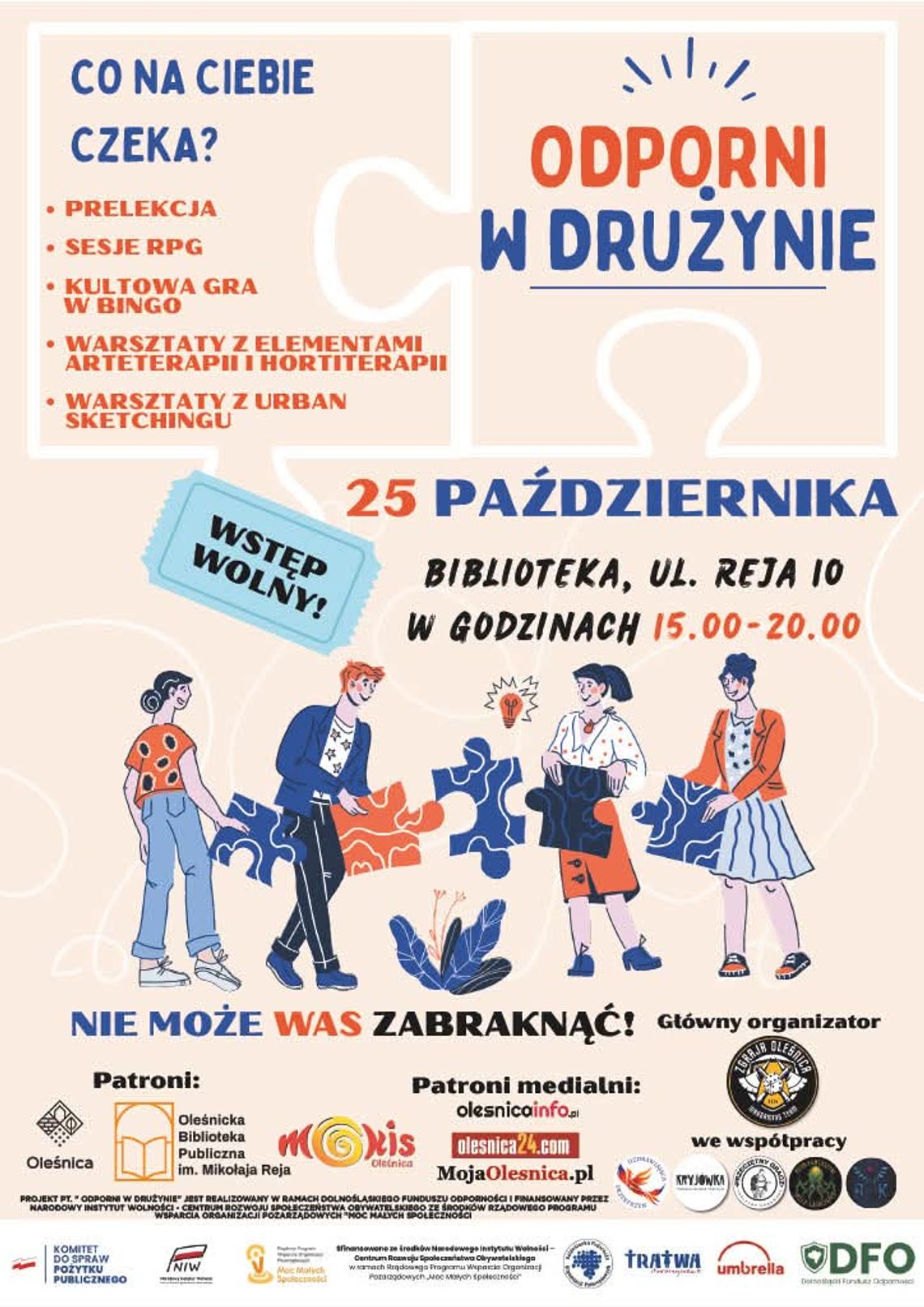Stowarzyszenie Zgraja Oleśnica zaprasza