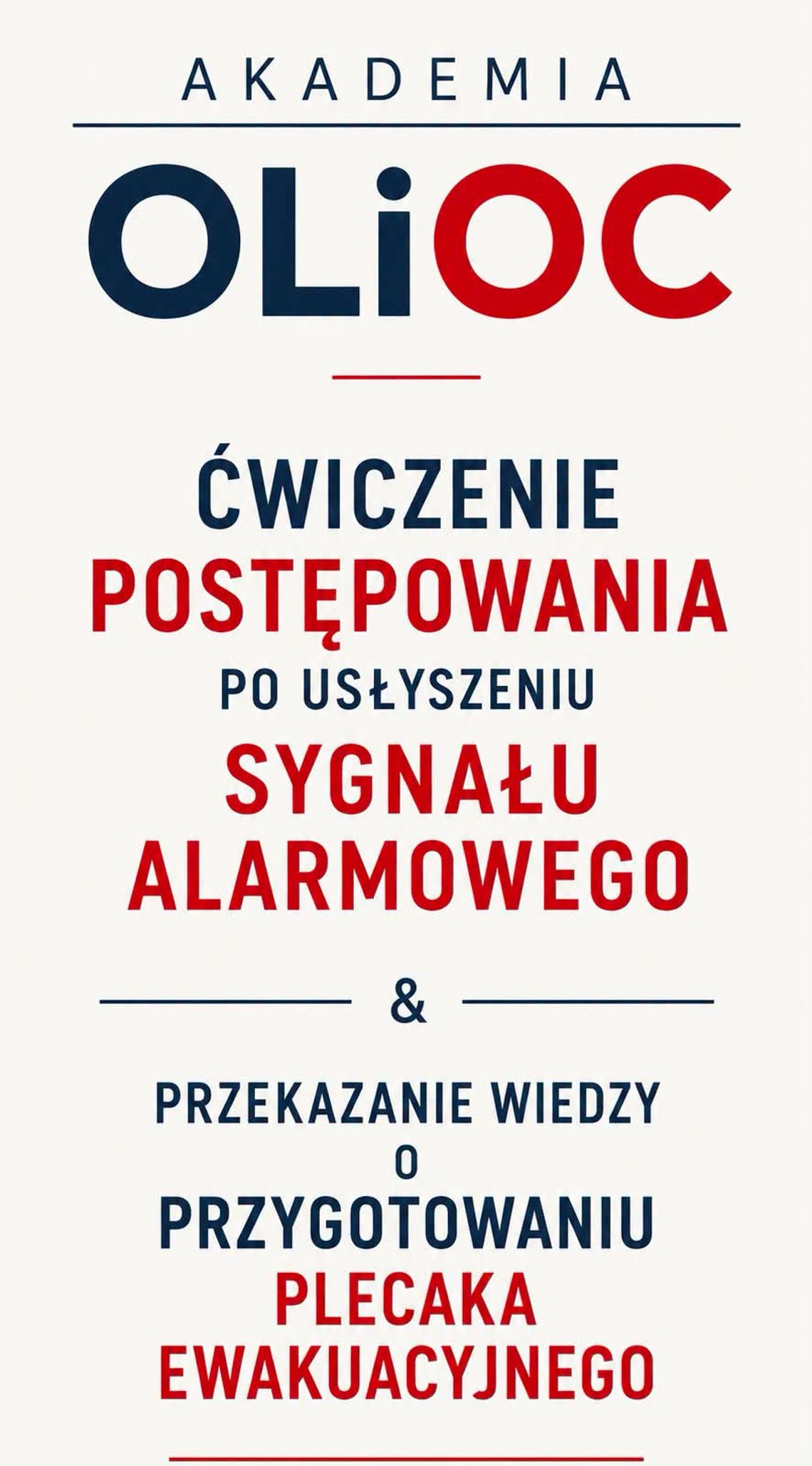 Strażacy pokażą, co zrobić po usłyszeniu syren. Akademia OLiOC już w sobotę na oleśnickim Rynku