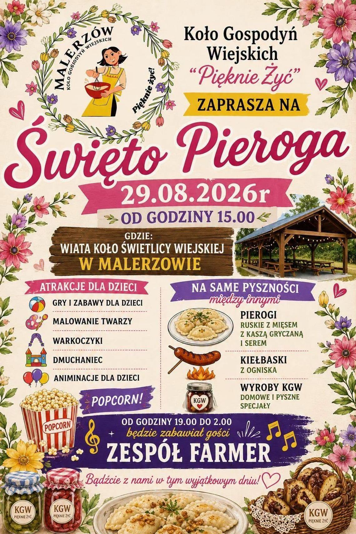 Święto Pieroga w Malerzowie Święto Pieroga w Malerzowie
