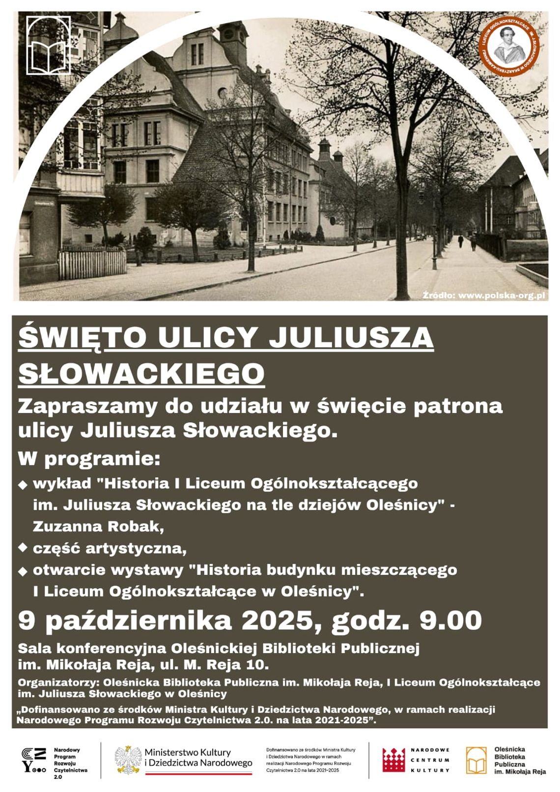 Święto ulicy Juliusza Słowackiego w Oleśnicy