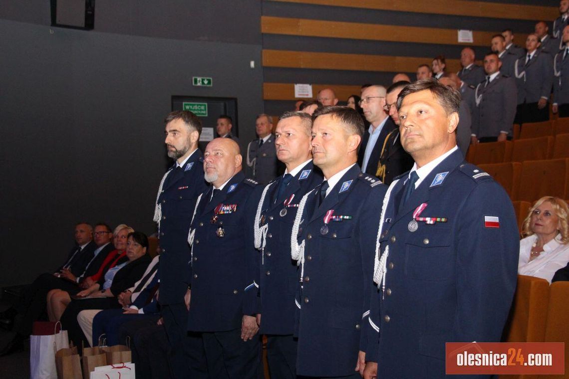Świętowali policjanci z Oleśnicy i powiatu oleśnickiego