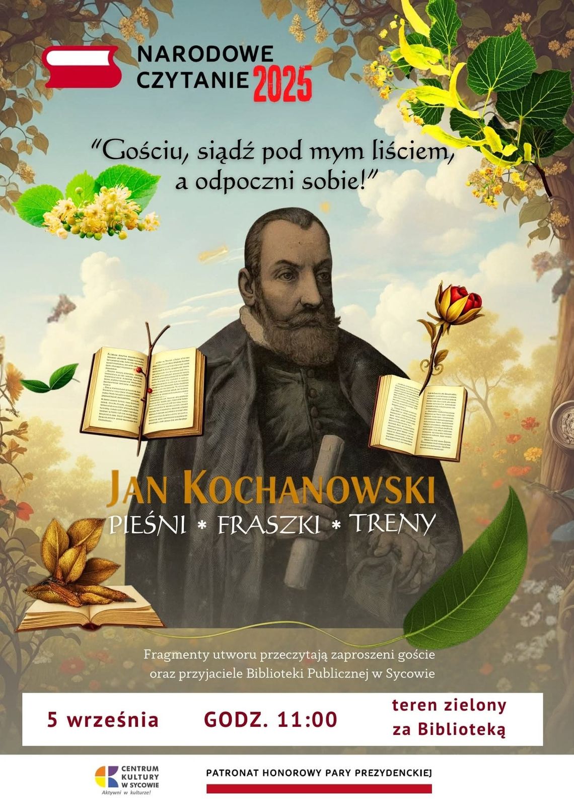 Syców czyta Kochanowskiego