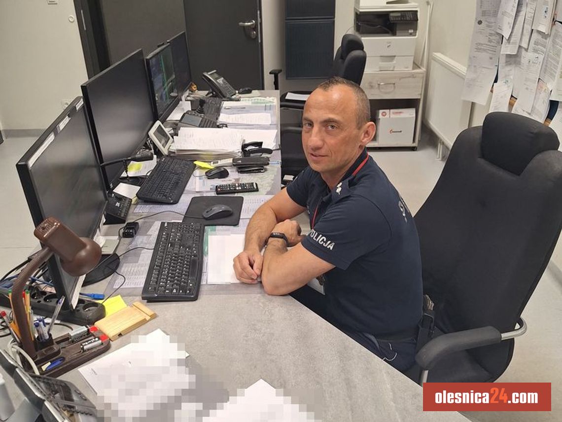 Sycowski policjant po służbie ruszył na pomoc rannemu motocykliście Sycowski policjant po służbie ruszył na pomoc rannemu motocykliście