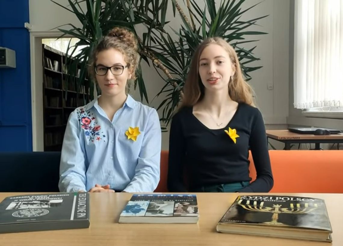 Sycowskie licealistki przygotowały film o bohaterskiej Żydówce (WIDEO)