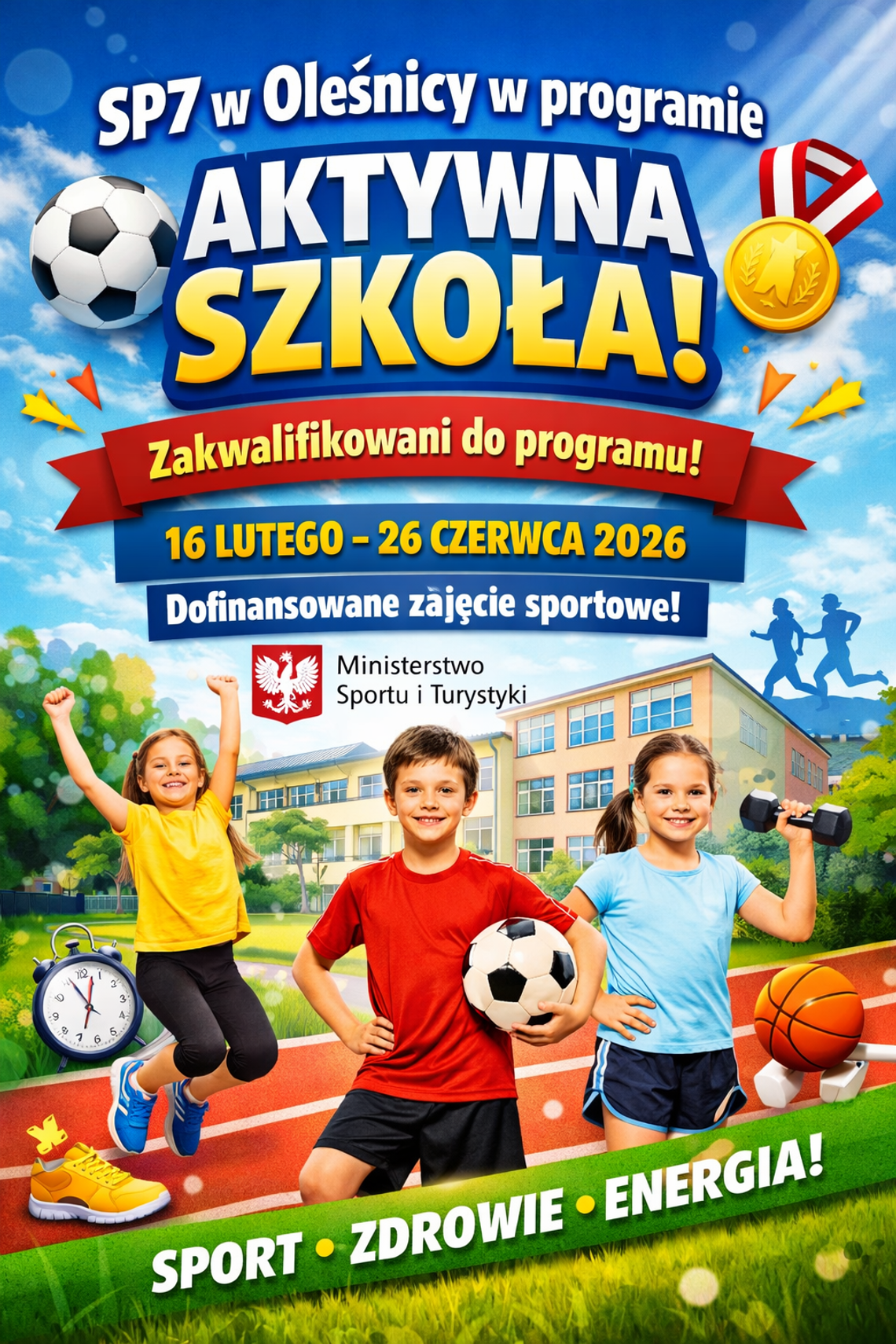 SP7 właśnie dostała potężny zastrzyk sportowej kasy od ministerstwa