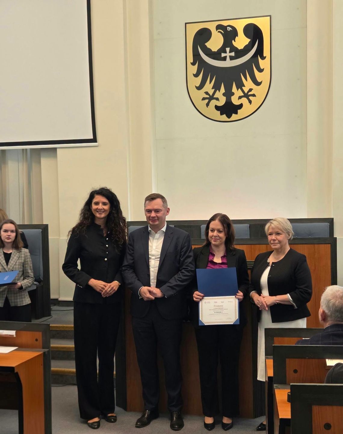 Szkoła z Dobrzenia z ważną promesą Szkoła z Dobrzenia z ważną promesą