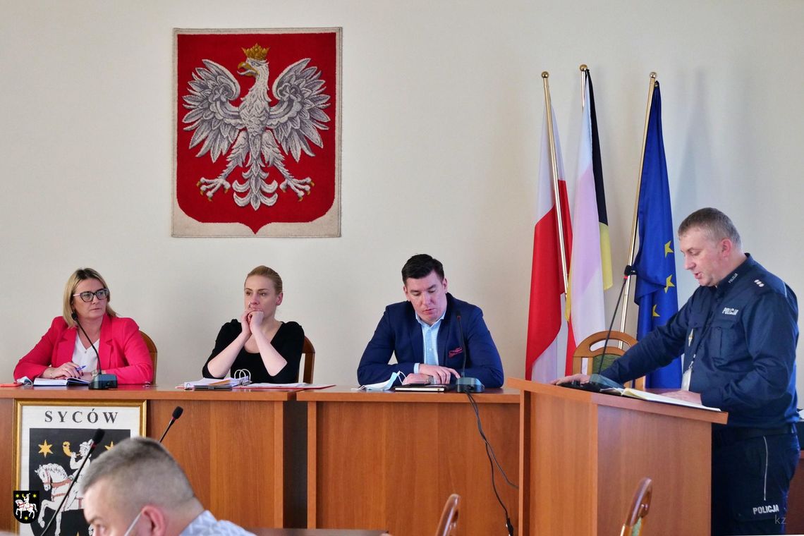 Sztab kryzysowy w Sycowie obradował w sprawie uchodźców z Ukrainy