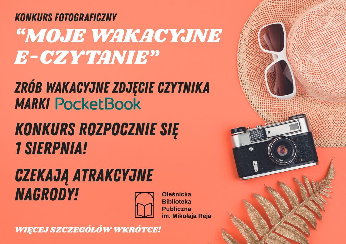 Czytnik PocketBook na wakacje