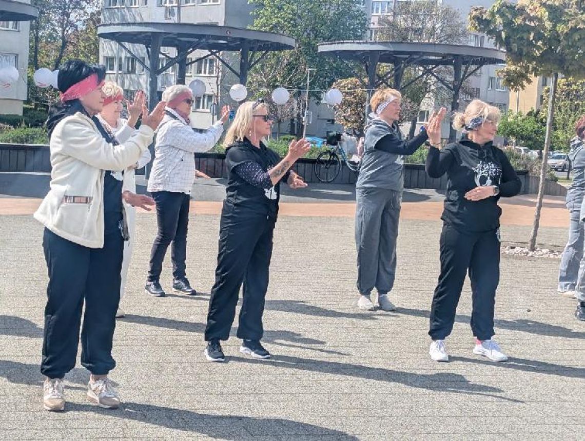 Seniorki przejęły Plac Zwycięstwa!