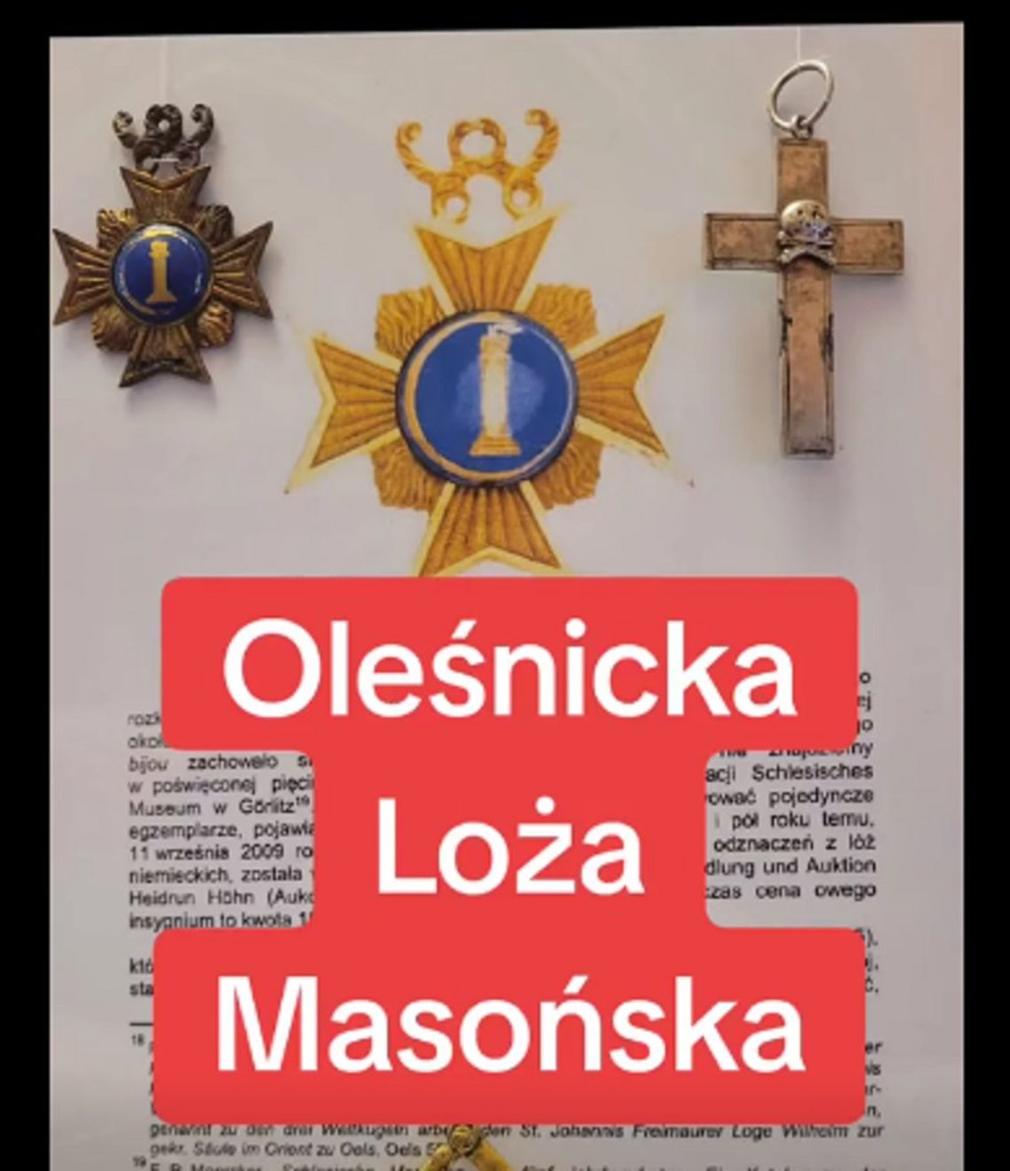 Tajemnice Oleśnicy. Mało kto wie, że działała tu loża masońska