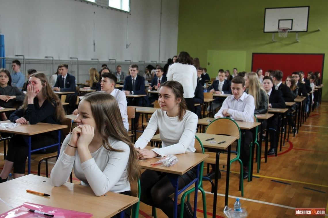 Tak piszą egzamin gimnazjalny w Oleśnicy