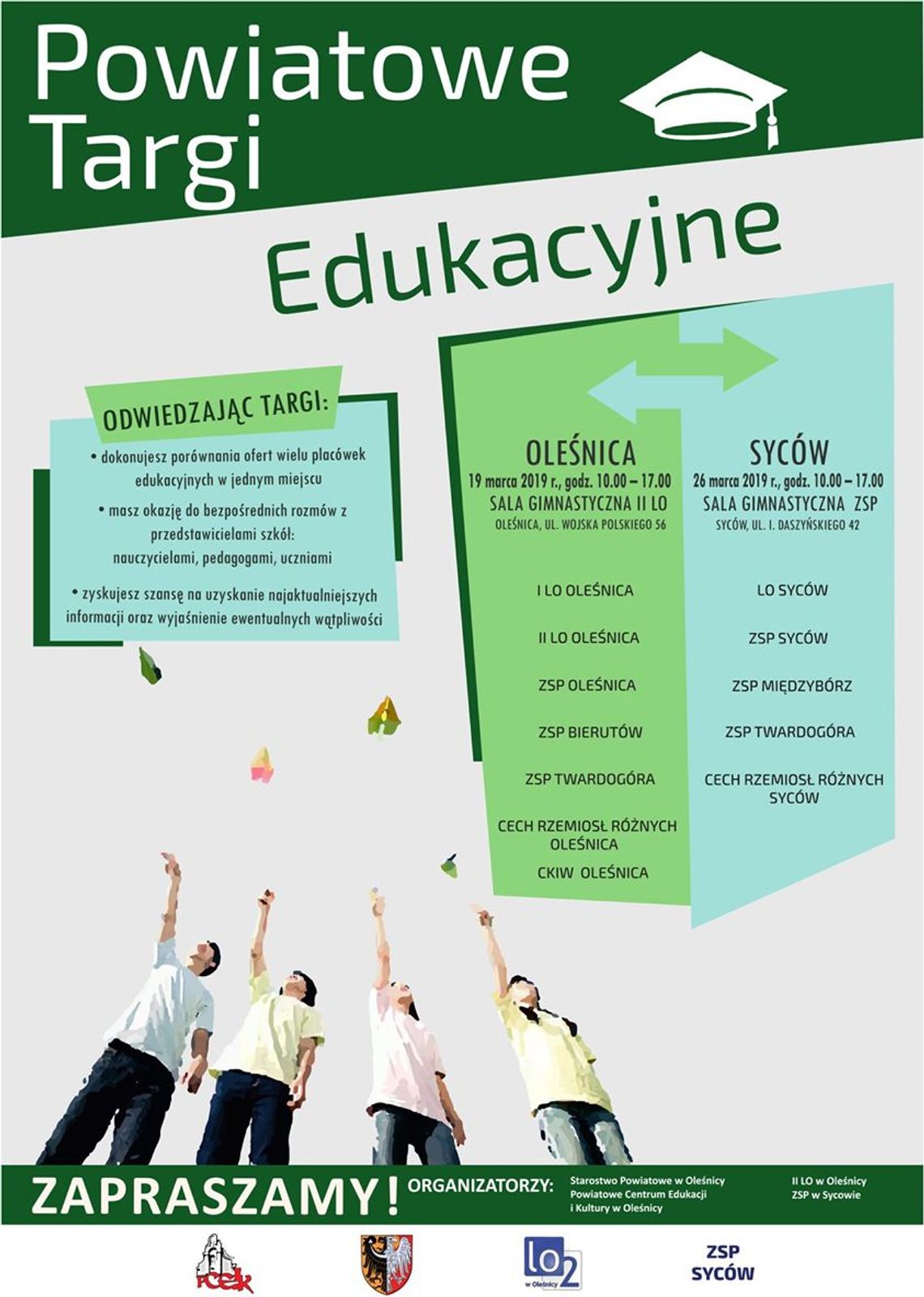 Targi Edukacyjne w Oleśnicy i Sycowie