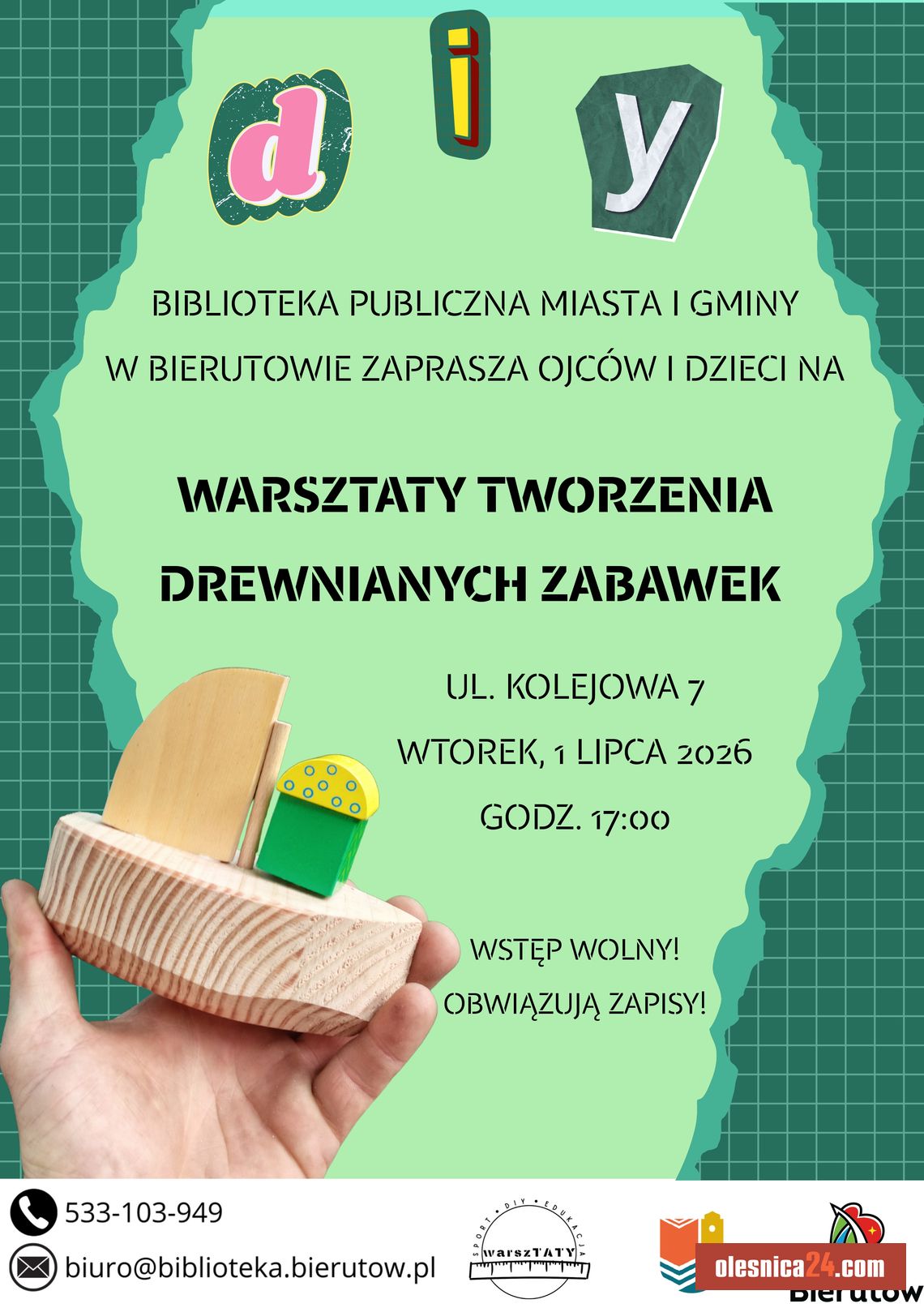 Tato, zabierz dzieci do Biblioteki, bo… macie wspólne zadanie Tato, zabierz dzieci do Biblioteki, bo… macie wspólne zadanie
