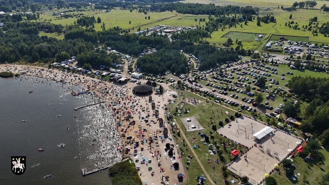Tłumy nad Zalewem Stradomia