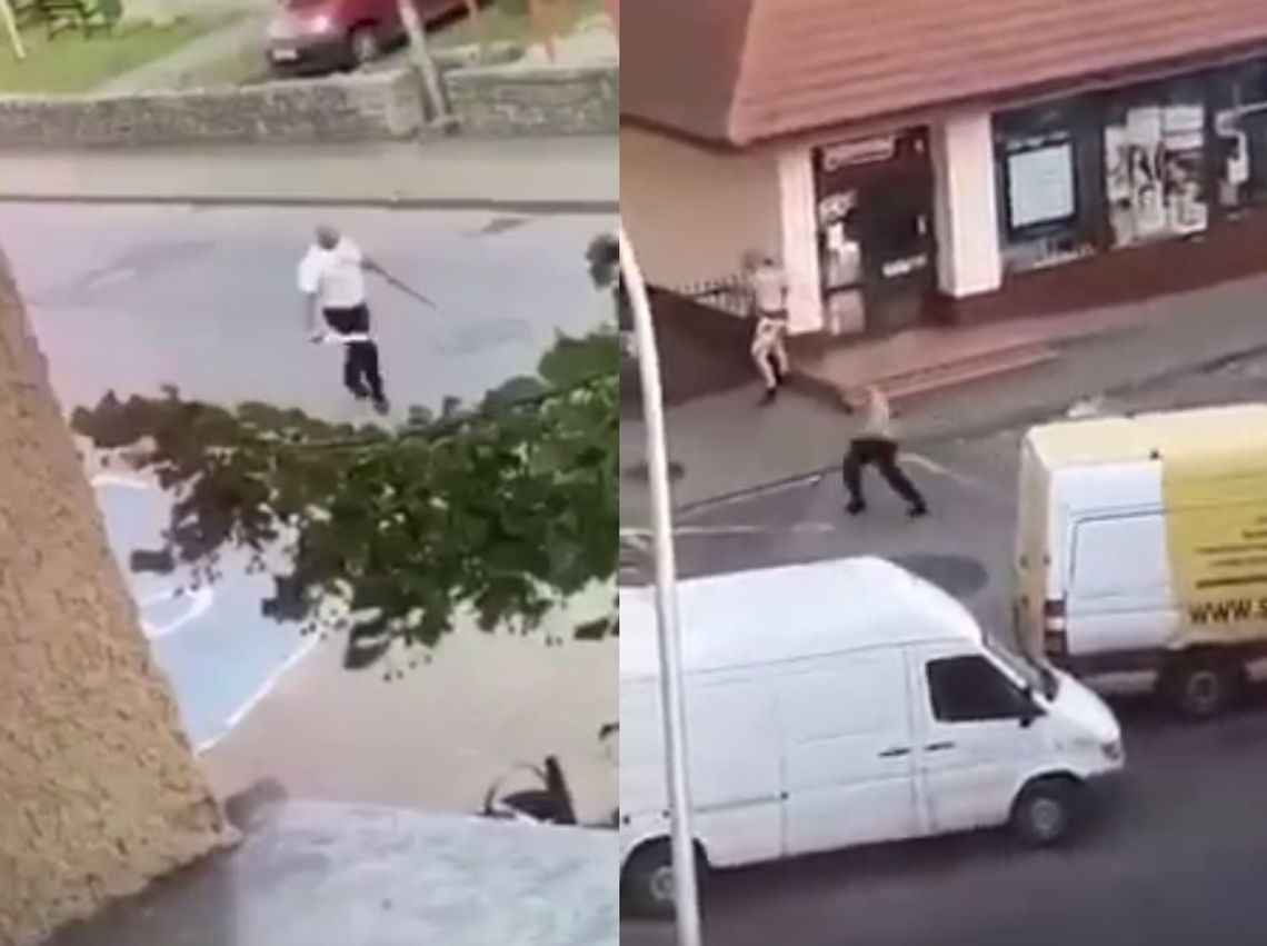 To oni biegali z maczetami po Sycowie - policja ujawnia wizerunki