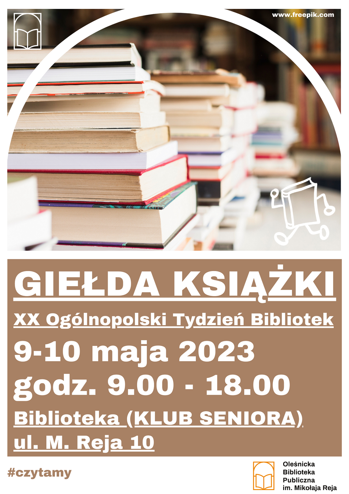 Trwa Giełda Książki w oleśnickiej bibliotece