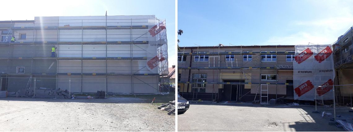 Trwa termomodernizacja Zespołu Szkół Ponadgimnazjalnych w Sycowie