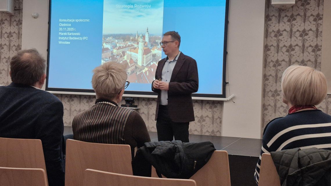 Trwają konsultacje w sprawie strategii rozwoju Oleśnicy