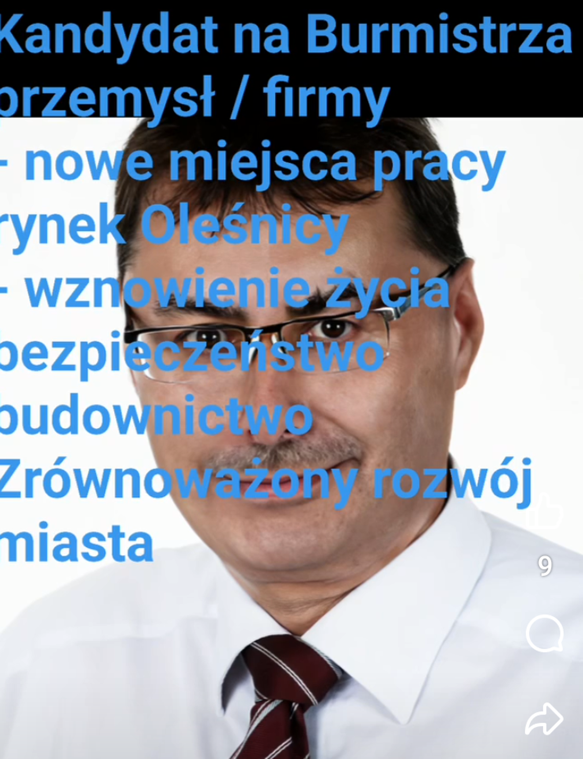 Trzeci kandydat na burmistrza Oleśnicy