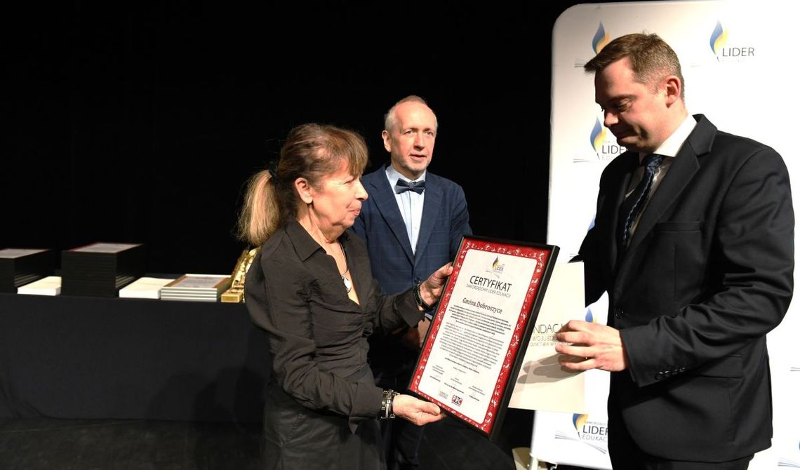 Trzy prestiżowe nagrody dla gminy Dobroszyce i jej jednostek oświatowych 