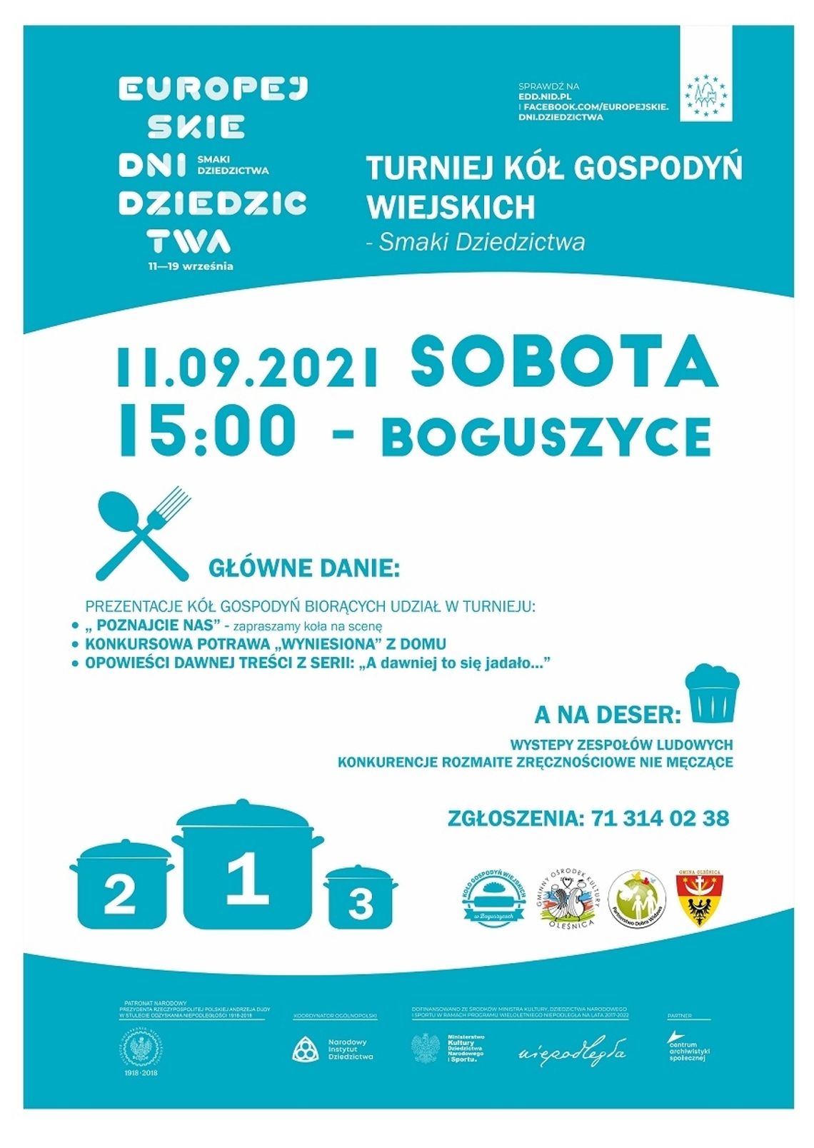 Turniej Kół Gospodyń Wiejskich „Smaki Dziedzictwa” w gminie Oleśnica