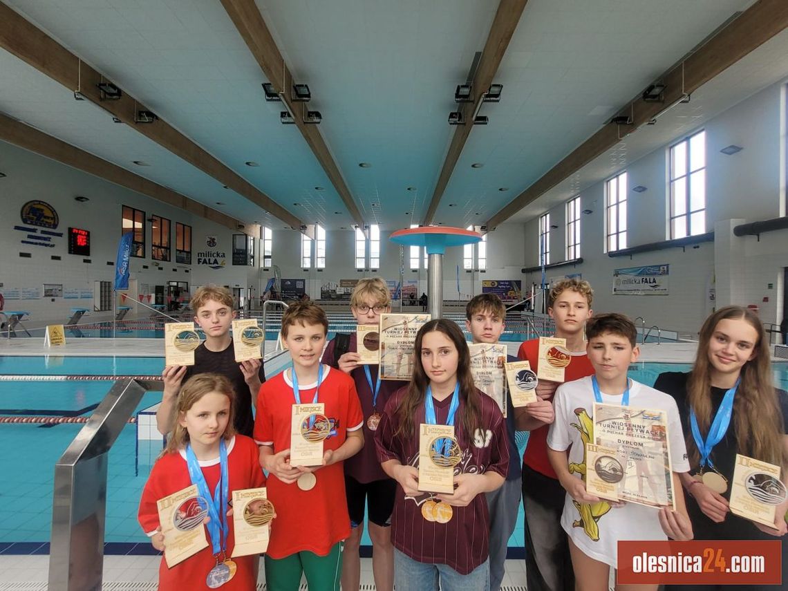 33 medale w jeden dzień! Torpeda Oleśnica zdominowała zawody pływackie w Miliczu 33 medale w jeden dzień! Torpeda Oleśnica zdominowała zawody pływackie w Miliczu