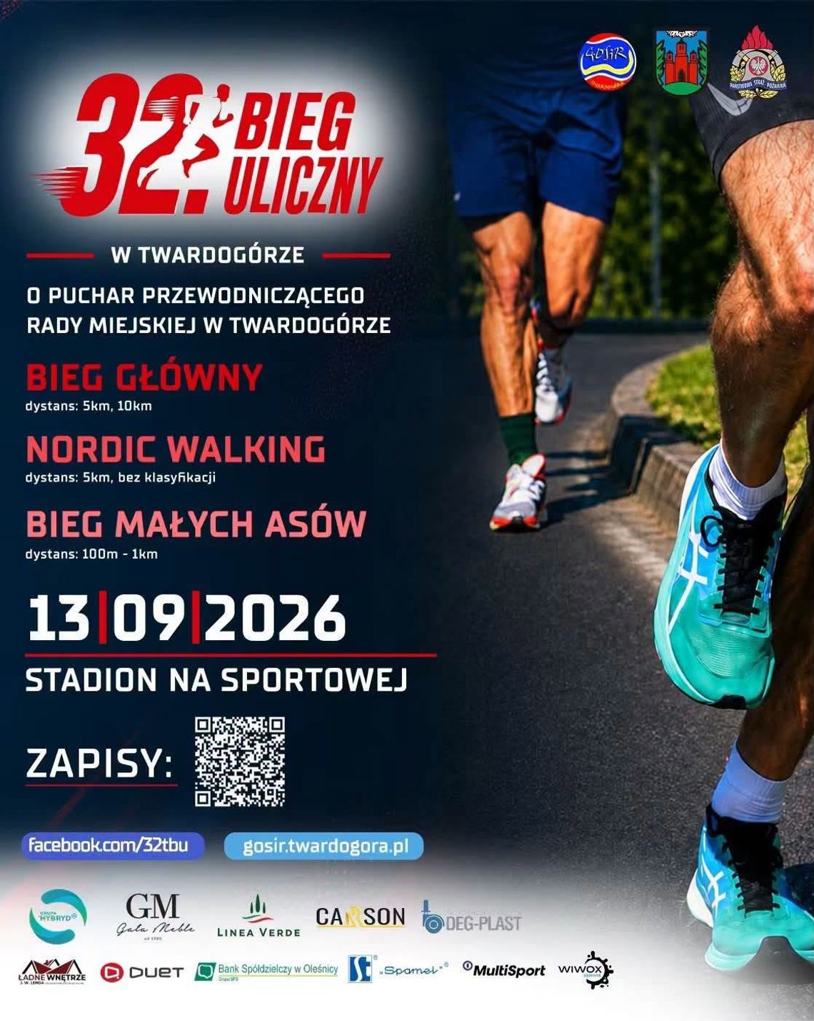 Twardogóra znów pobiegnie! Wielkie odliczanie do 32. Biegu Ulicznego Twardogóra znów pobiegnie! Wielkie odliczanie do 32. Biegu Ulicznego
