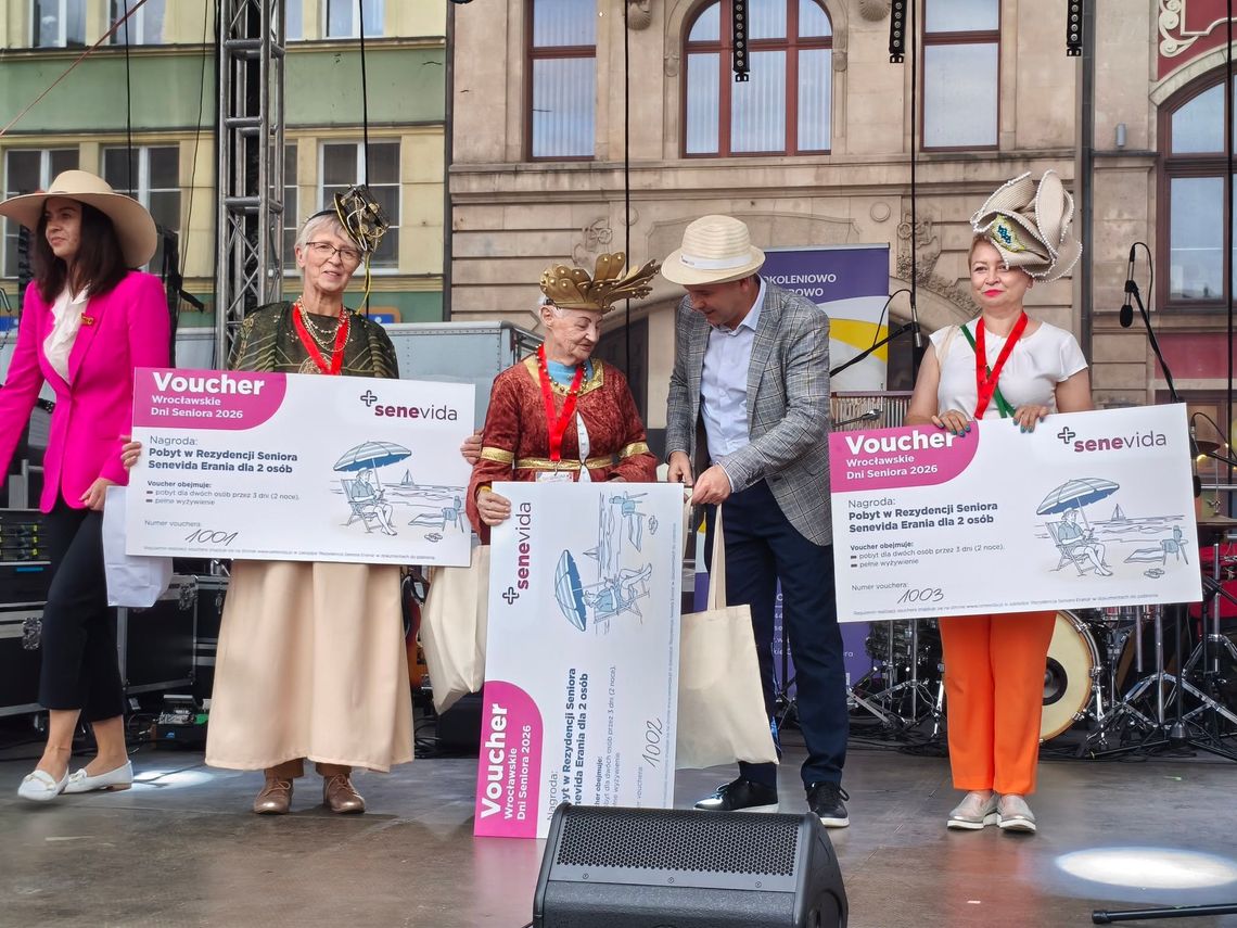 Uczestnicy Dziennego Domu Senior+ w Oleśnicy nagrodzeni w konkursie podczas Dni Seniora Wrocław 2026 Uczestnicy Dziennego Domu Senior+ w Oleśnicy nagrodzeni w konkursie podczas Dni Seniora Wrocław 2026