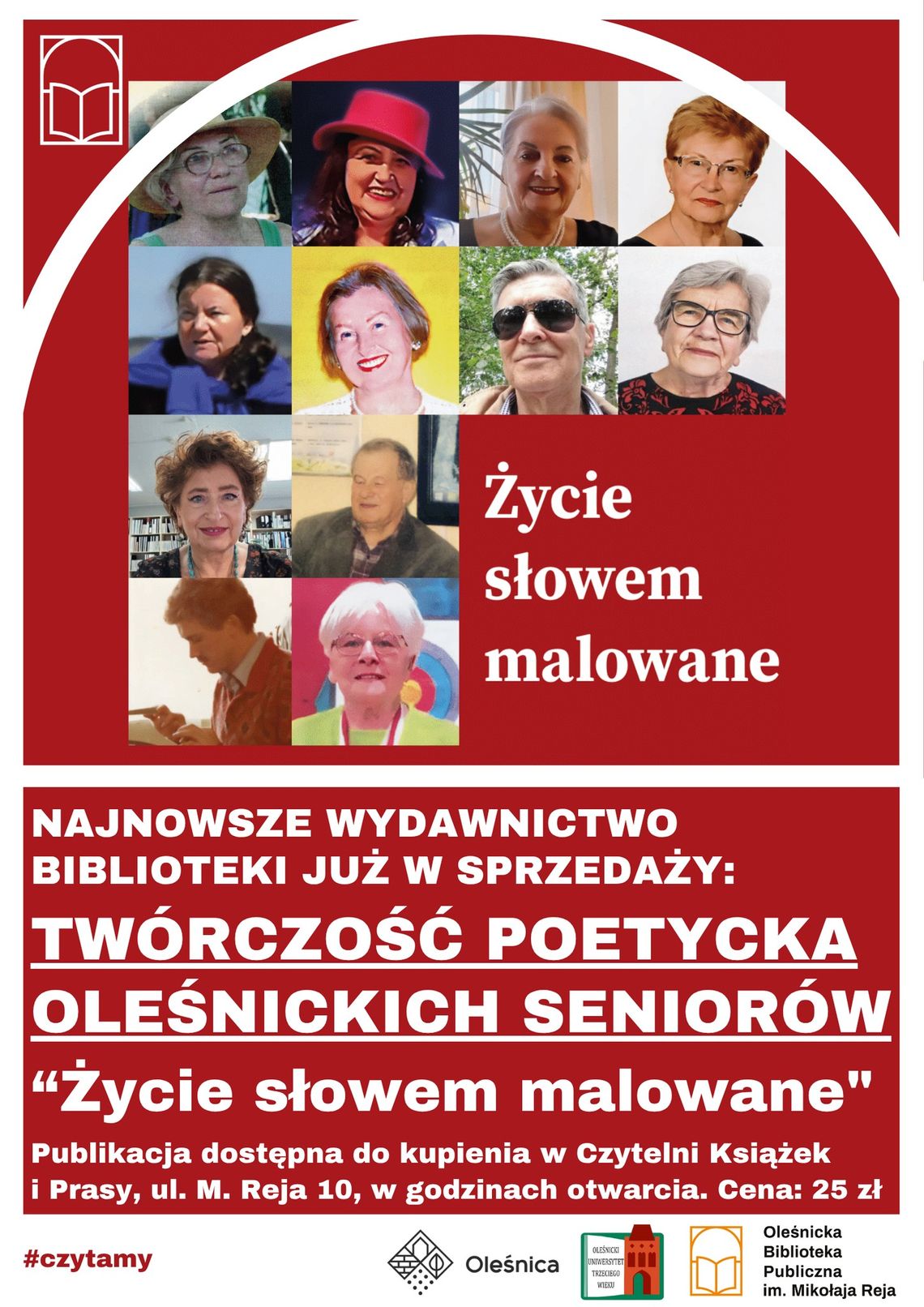 Ukazała się książka z poezją oleśnickich seniorów