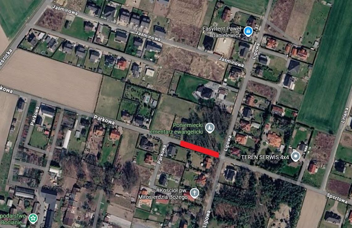 Ulica Parkowa w Nieciszowie czasowo zamknięta. Ruszają badania przed ważną inwestycją Ulica Parkowa w Nieciszowie czasowo zamknięta. Ruszają badania przed ważną inwestycją