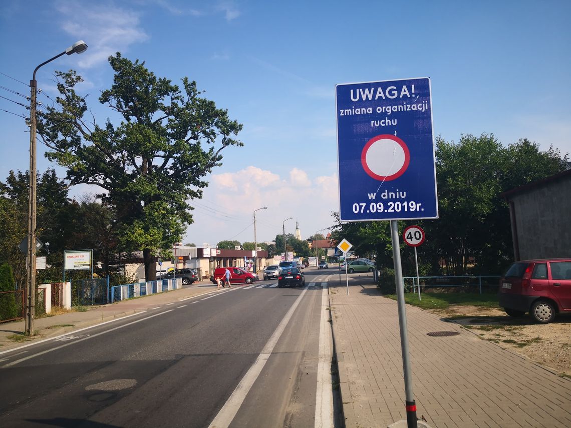 Utrudnienia na ulicach Oleśnicy 7 września