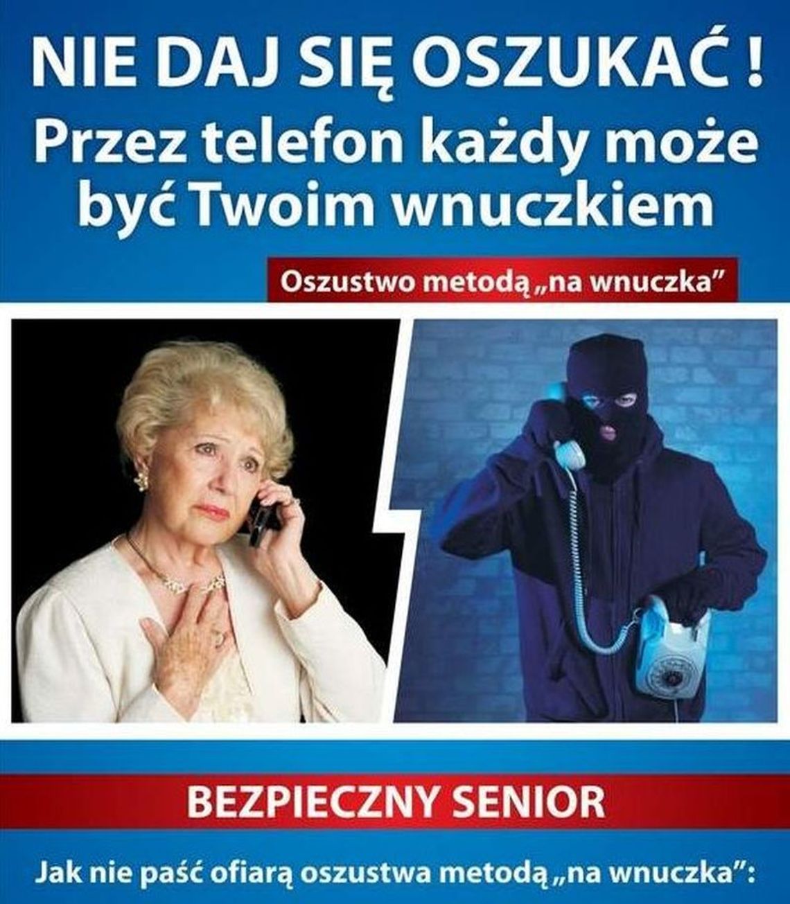 Uwaga, krąży oszust! Uwaga, krąży oszust!