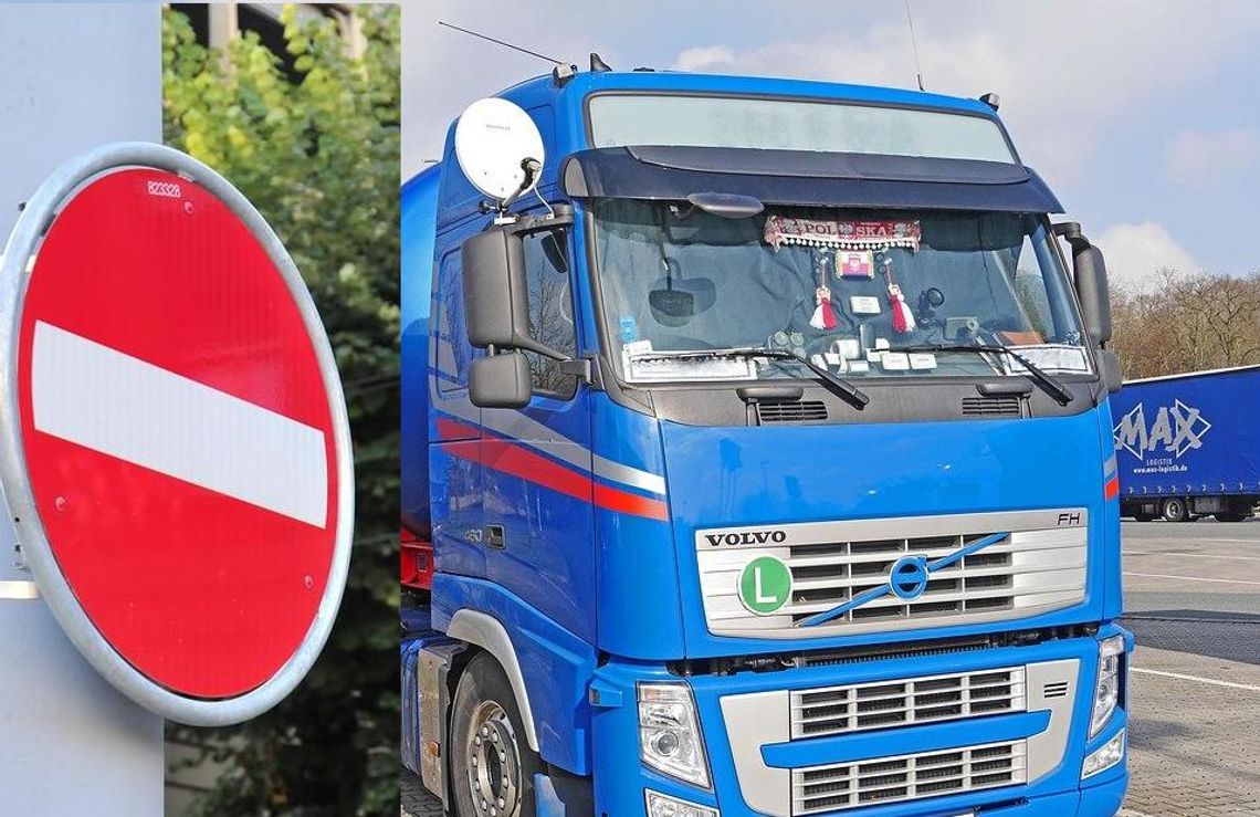 Uwaga, ograniczenia dla ciężarówek!
