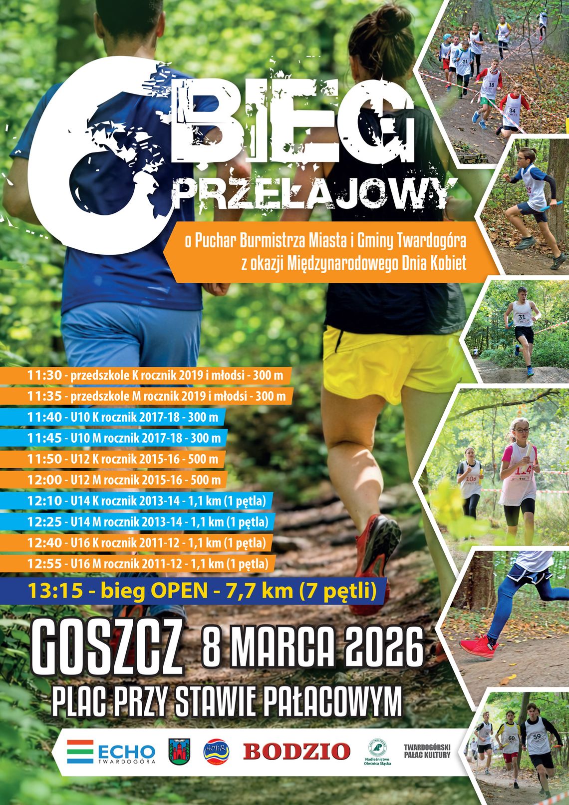 VI Bieg Przełajowy o Puchar Burmistrza już 8 marca