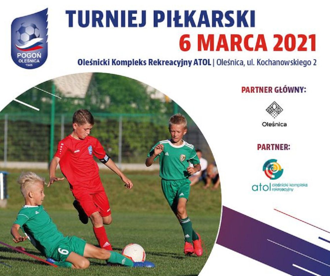 W Atolu Oleśnica odbędzie się turniej piłkarski dla roczników 2008-2011