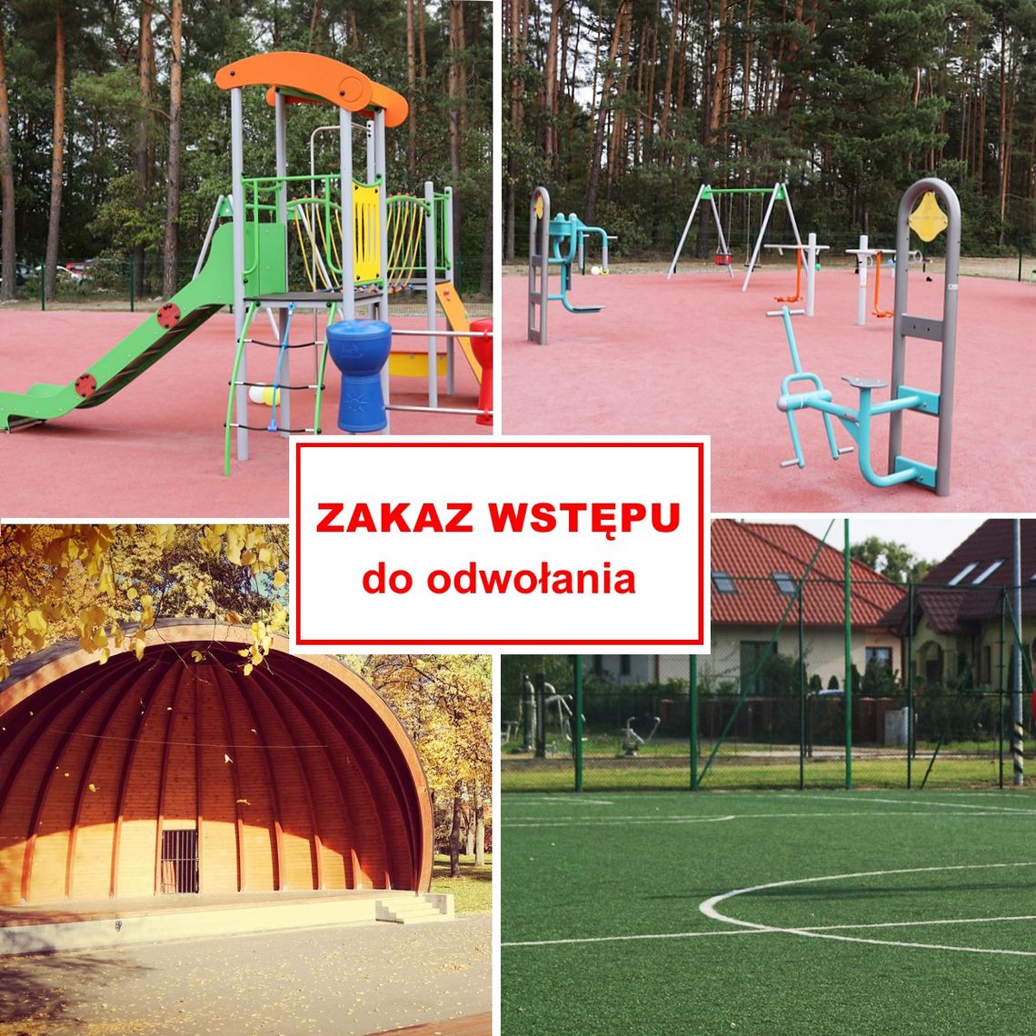 W gminie Dobroszyce zamykają nie tylko place zabaw