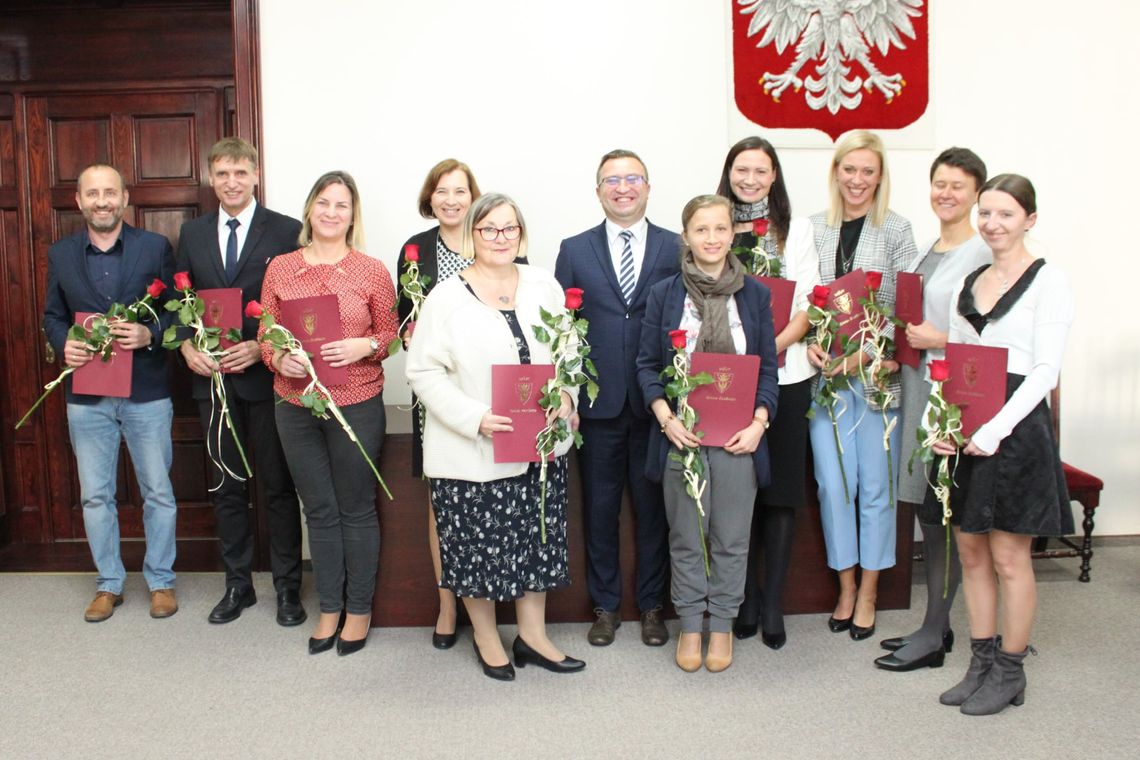 W gminie Oleśnica nagrodzono nauczycieli