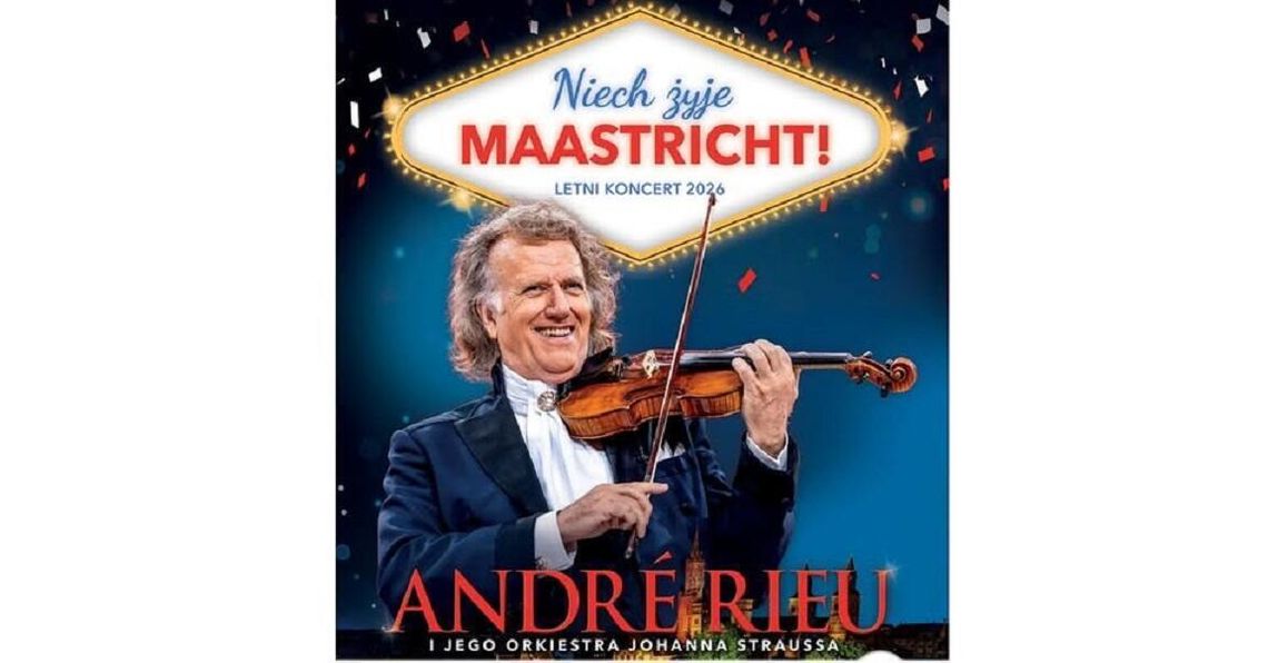 W Kinie MOKiS: koncert kinowy André Rieu „Niech żyje Maastricht” W Kinie MOKiS: koncert kinowy André Rieu „Niech żyje Maastricht”
