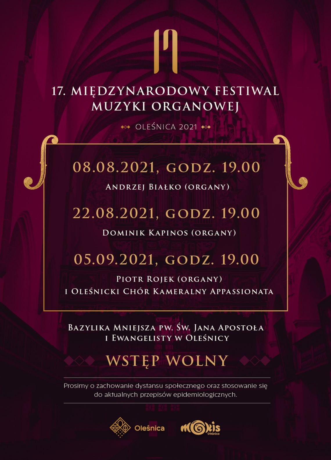 W Oleśnicy odbędzie się Międzynarodowy Festiwal Muzyki Organowej