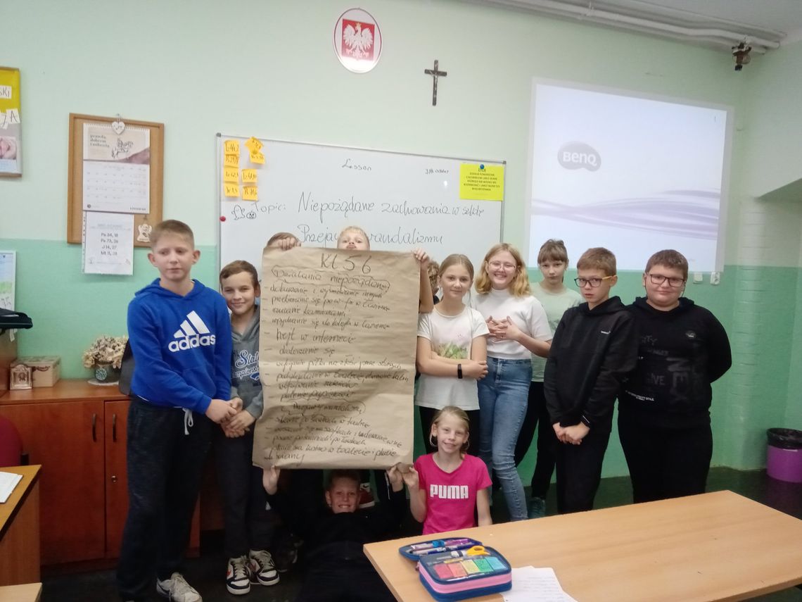 W Siódemce mówią "Stop przemocy!"