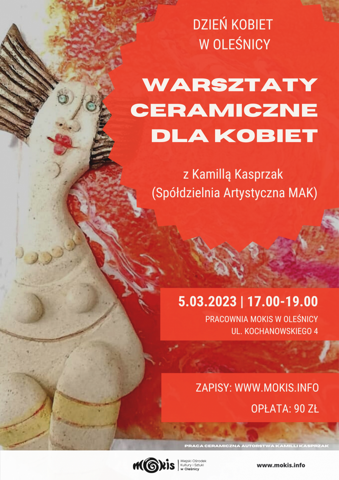 Warsztaty ceramiczne z okazji Dnia Kobiet