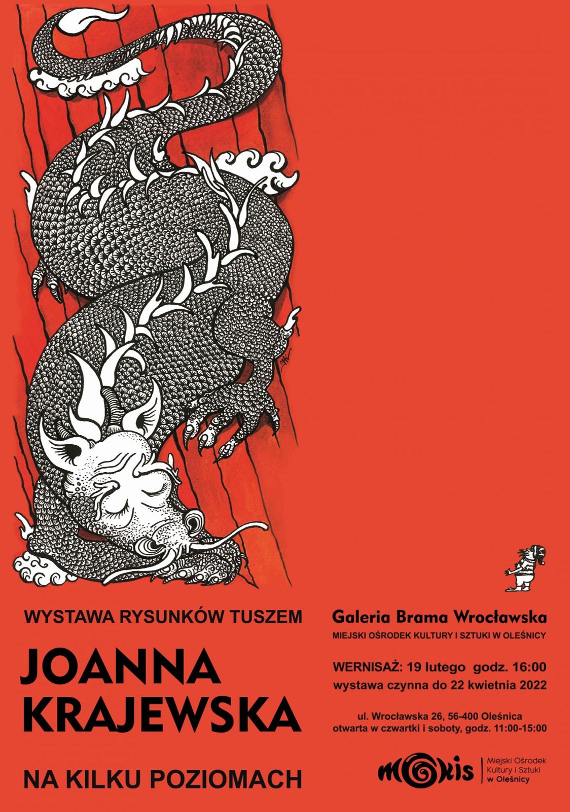 Wernisaż wystawy Joanny Krajewskiej "Na kilku poziomach"