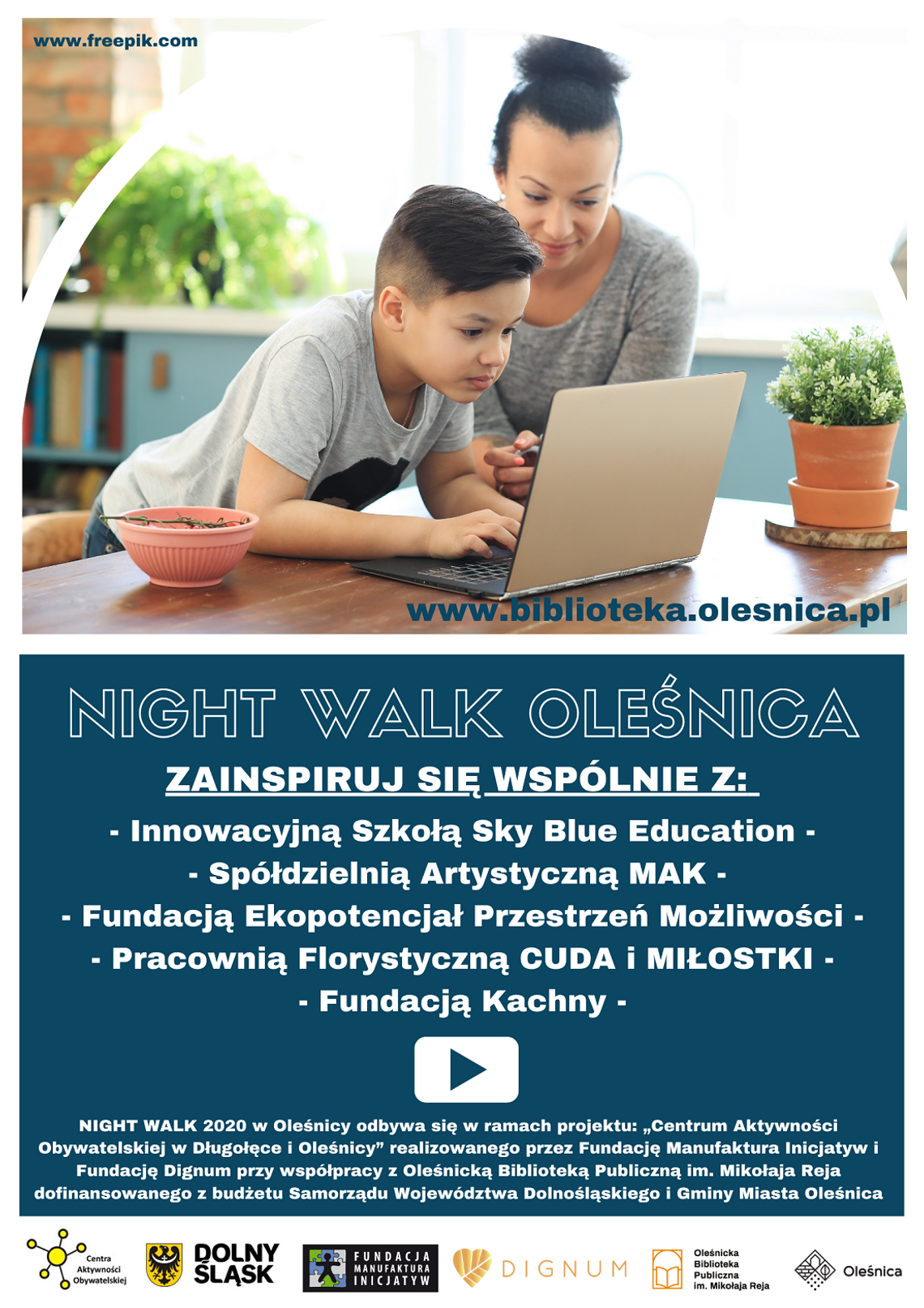Wideoprezentacje na kanale Oleśnickiej Biblioteki Publicznej