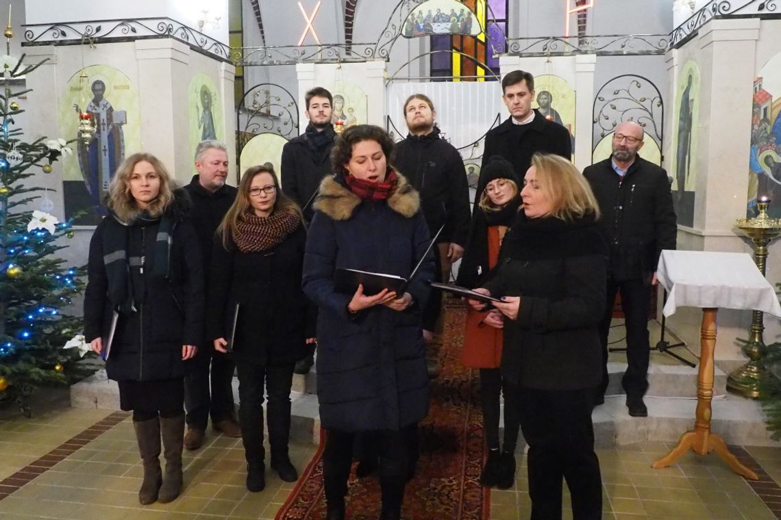 Wieczór kolęd i hymnów bożonarodzeniowych w cerkwi