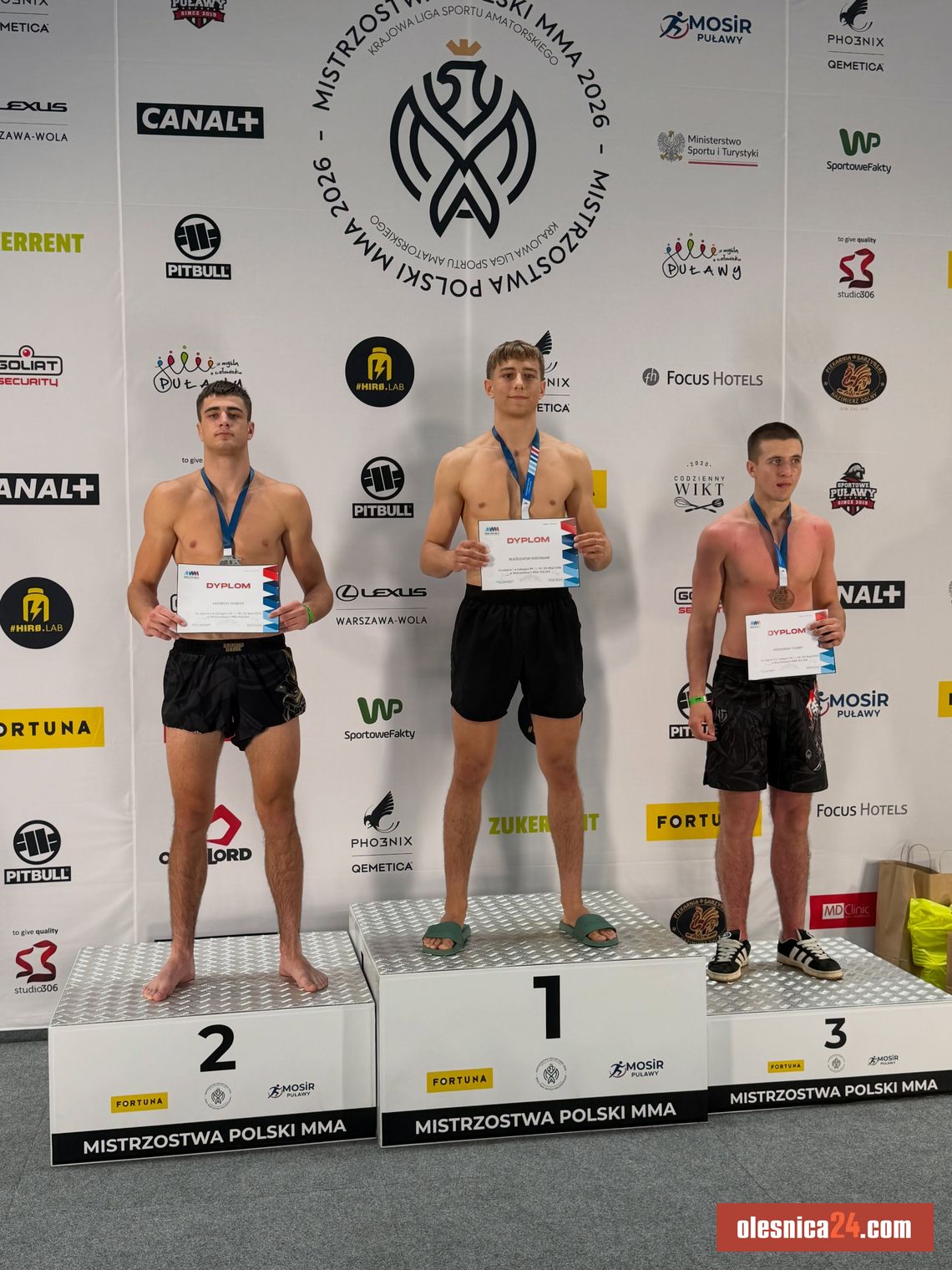 Wielki sukces zawodników z Oleśnicy. Przywieźli medale z Mistrzostw Polski MMA