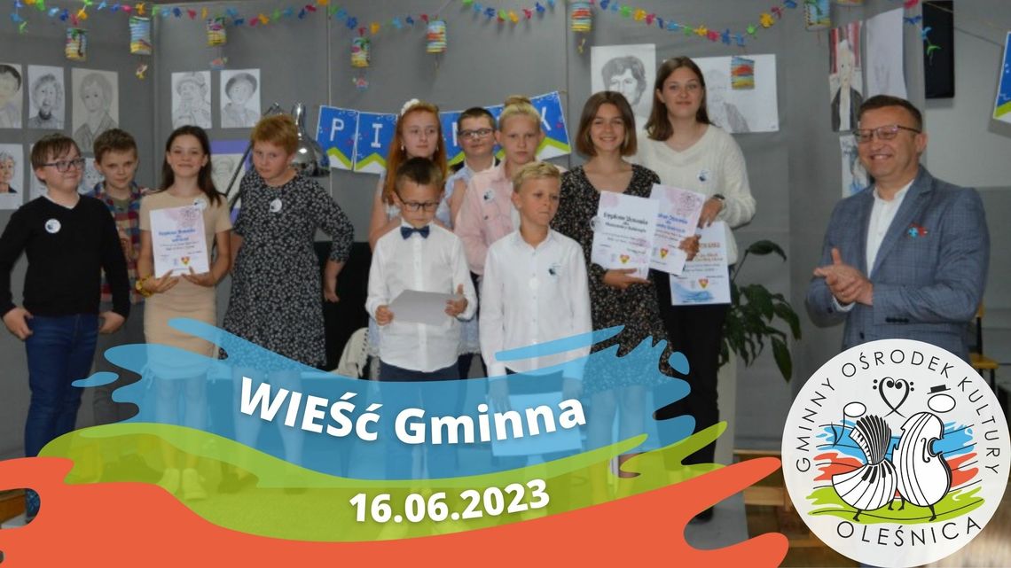 WIEŚć Gminna niesie, że działo się wiele w szkołach podstawowych (WIDEO) WIEŚć Gminna niesie, że działo się wiele w szkołach podstawowych (WIDEO)
