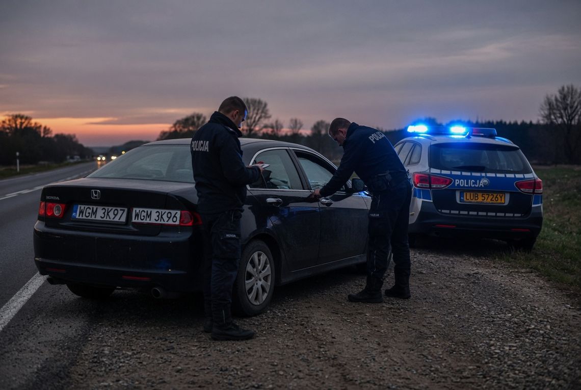 Wiózł skradzioną Hondę za kasę
